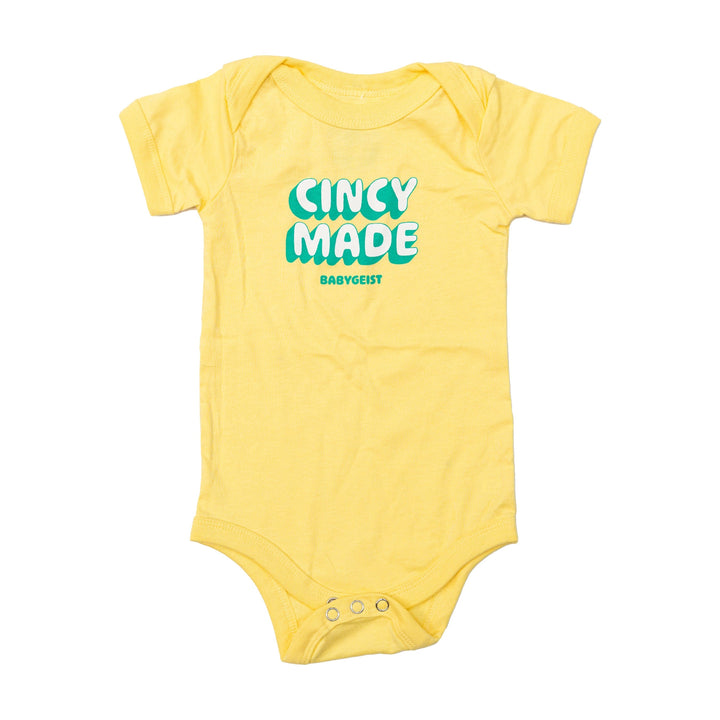 Rhinegeist Youth Yellow Cincy Made Onesie