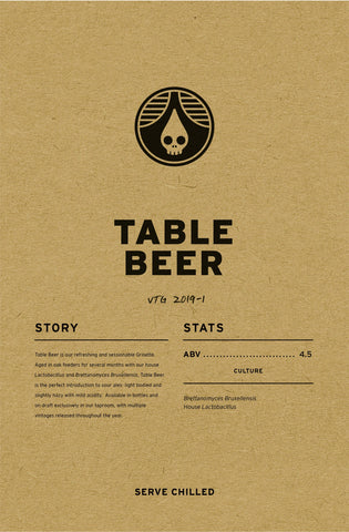 Table Beer - Grisette
