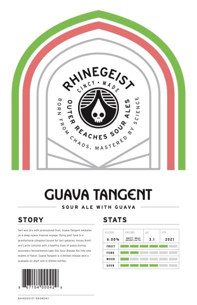 Rhinegeist Beverage Guava Tangent - Sour Ale with Guava