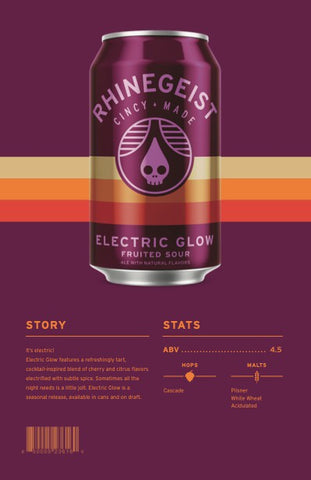 Electric Glow - Fruited Sour Ale with Natural Flavors