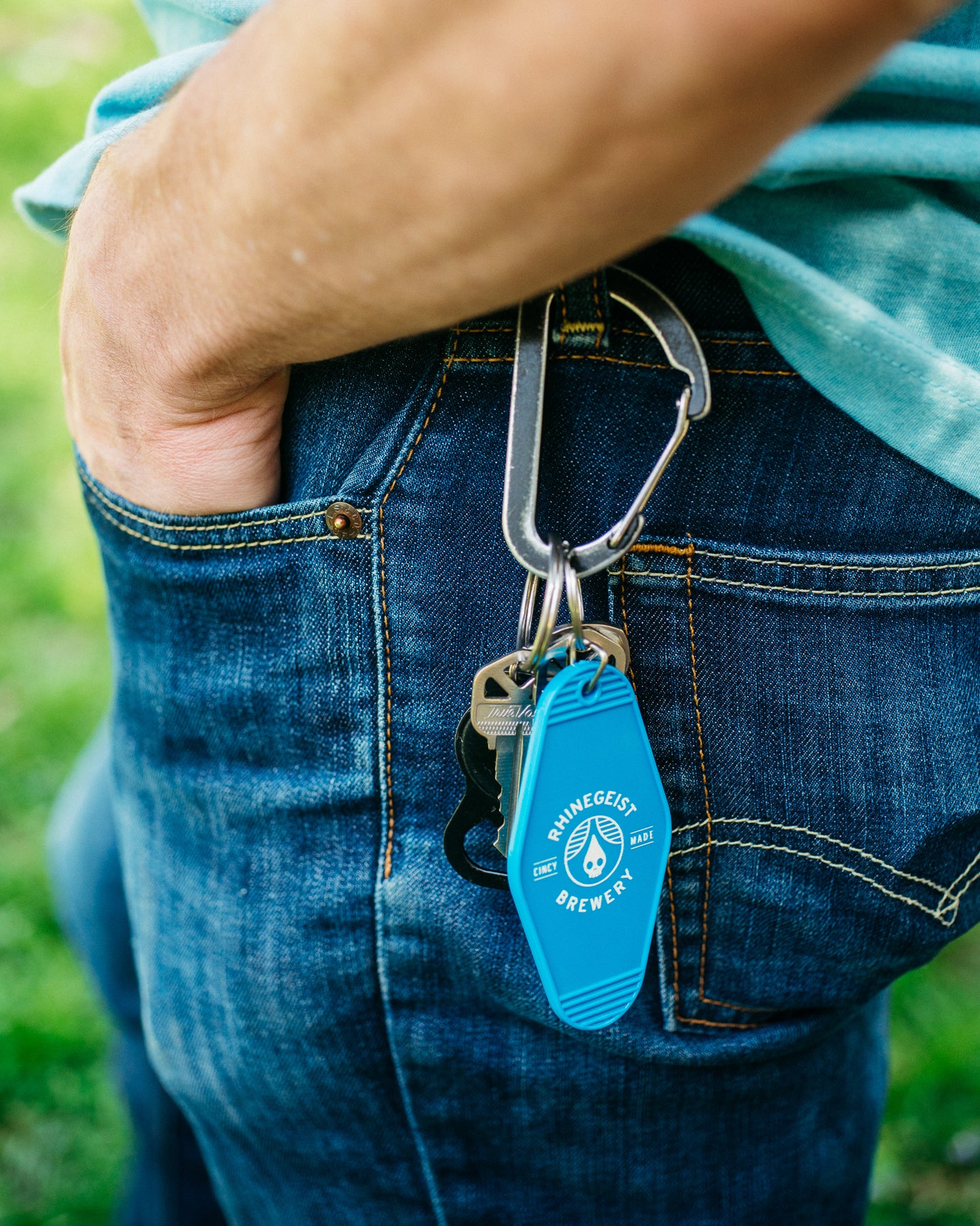 Rhinegeist Motel Key Tag